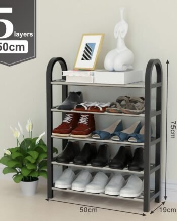5 Tier Multi-layer Stainless Steel Shoe Rack