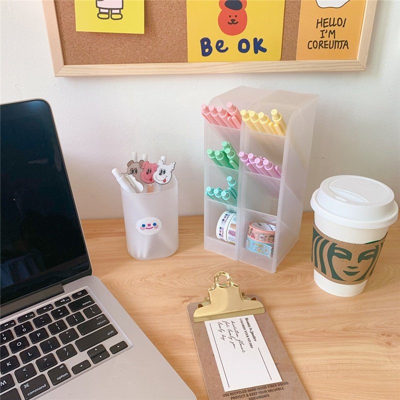 Office Desk Organizer Stationery Storage Box Pen Storage Pen Holder