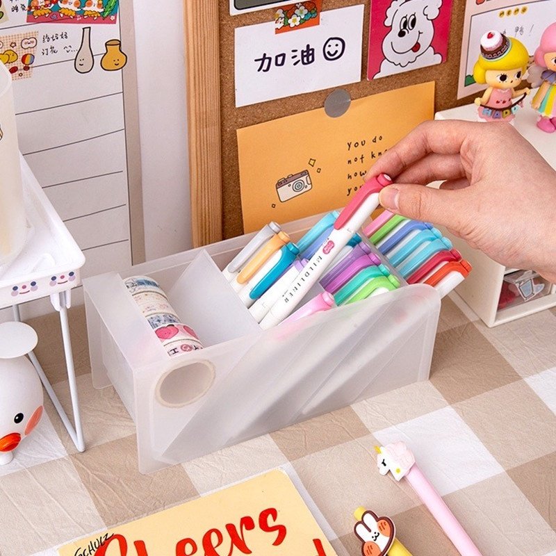 Office Desk Organizer Stationery Storage Box Pen Storage Pen Holder