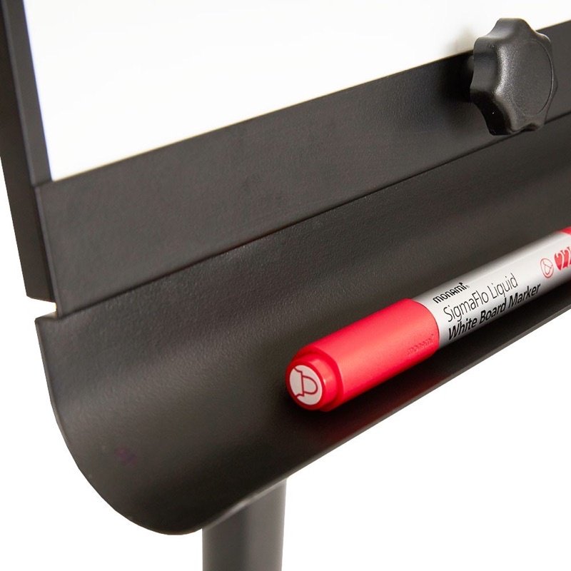 Magnetic Whiteboard Flip Chart Board Deluxe 65cm x 100cm