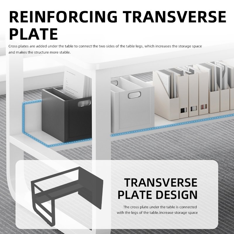 Simple and modern employee workstation