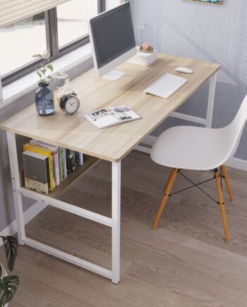 MDF Desk with Steel Frame