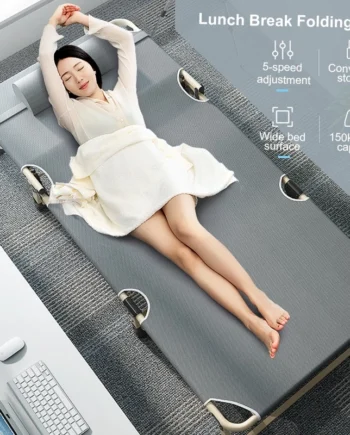 Folding Bed Premium Foldable Lazy Chair Folding Lazy Couch With Cotton Pad Cooling Lazy Sofa Balcony