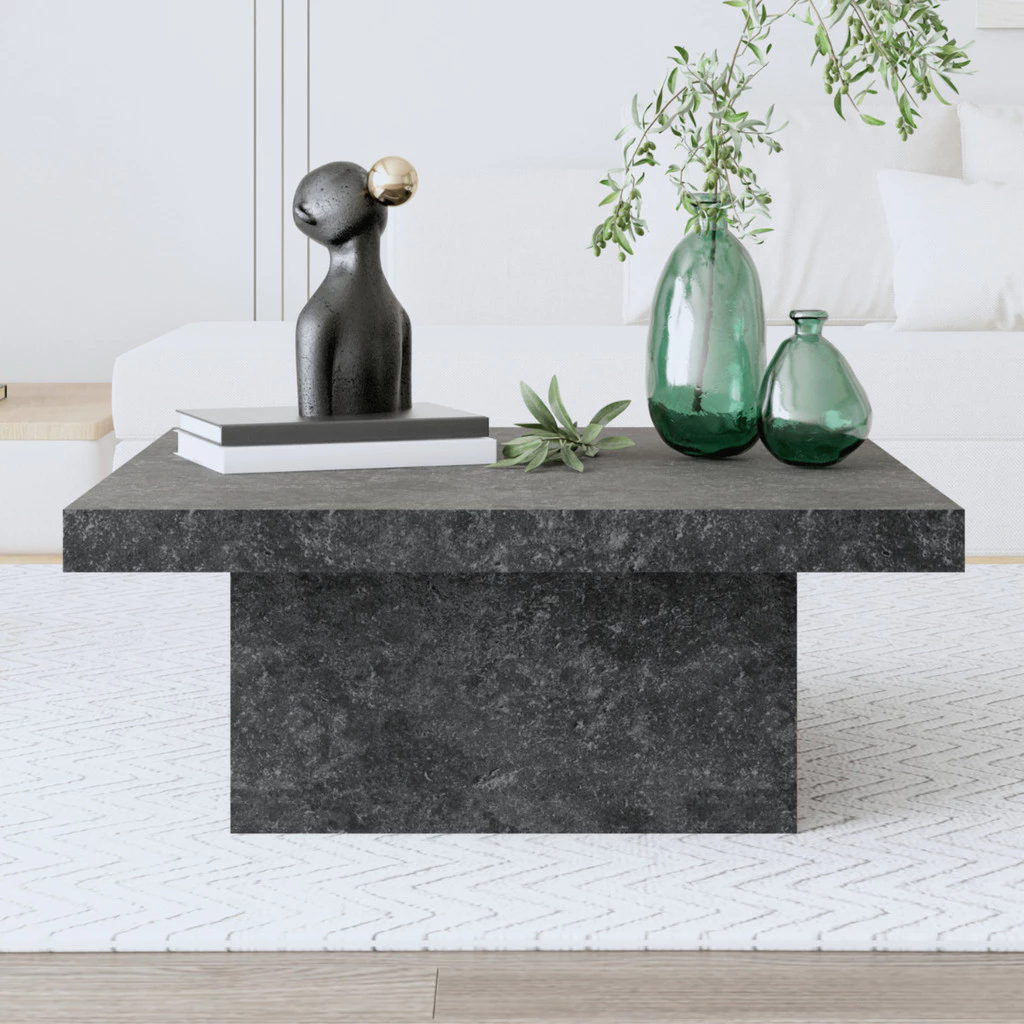 Synergy House Carmelo 2.9ft Square Coffee Table for Living Room