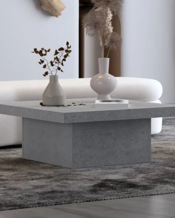 Synergy House Carmelo 2.9ft Square Coffee Table for Living Room